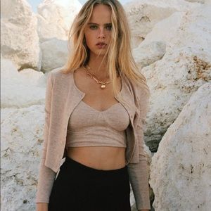 Zara Cardigan & Cami Set